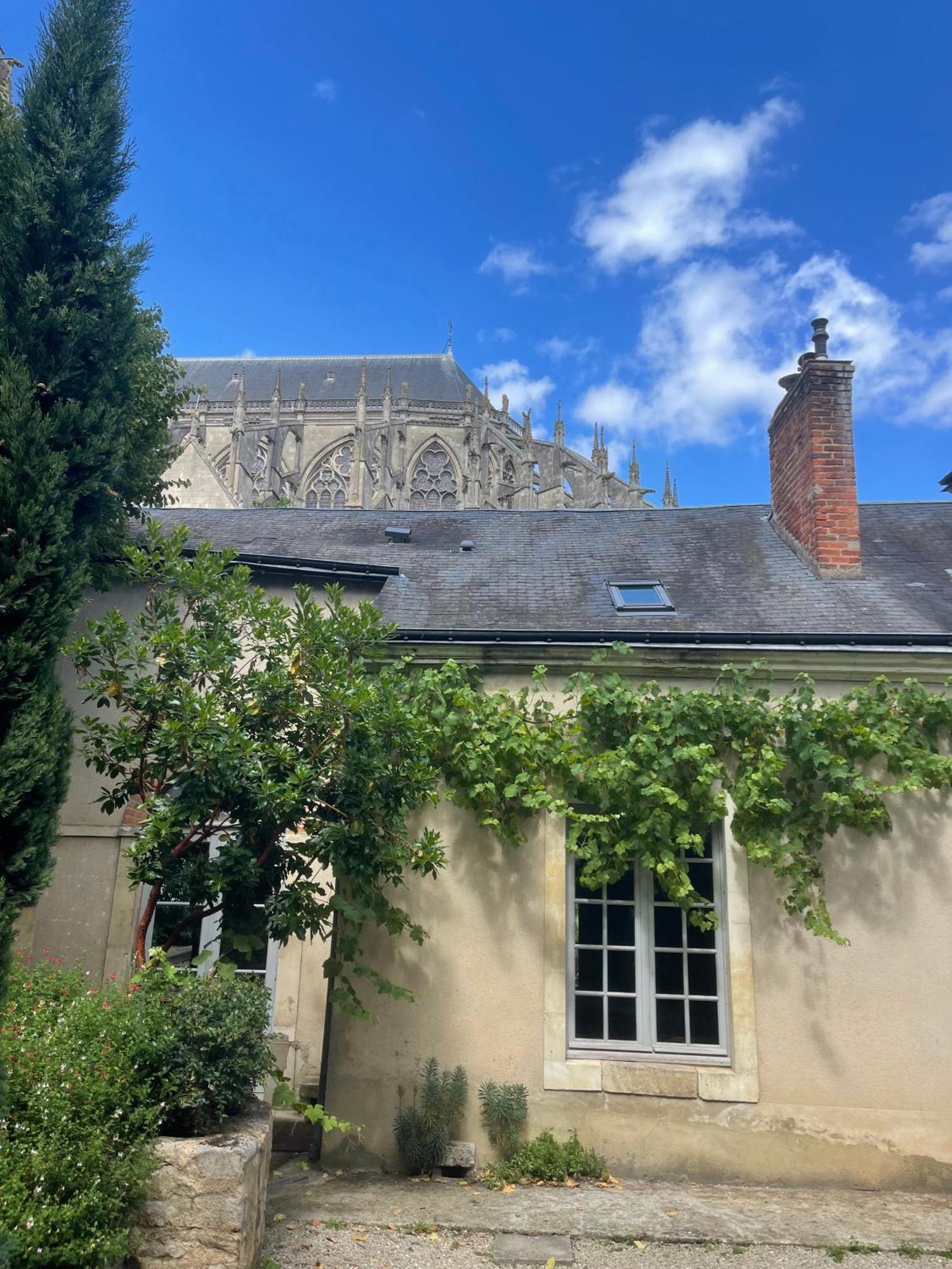 Chambres D'Hote - Maison Des Ecrivains - 50 M De La Cathedrale Et Place Des Jacobins Le Mans Exteriör bild